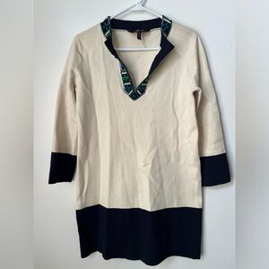 BCBG MAXAZRIA Beaded Shift Dress